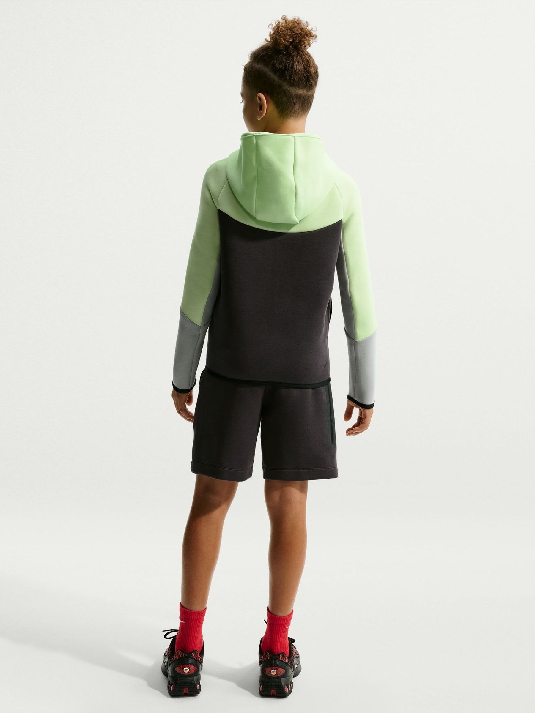 nike zip front leggings