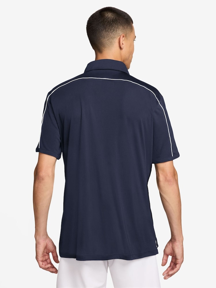 Nike Light Blue Dri-FIT PAR5 Golf Polo Shirt - Image 2 of 3