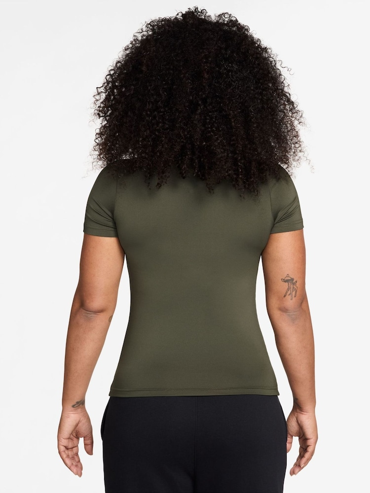 Jordan Green Sport Essentials Dri-Fit Short-Sleeve Top - Image 2 of 3