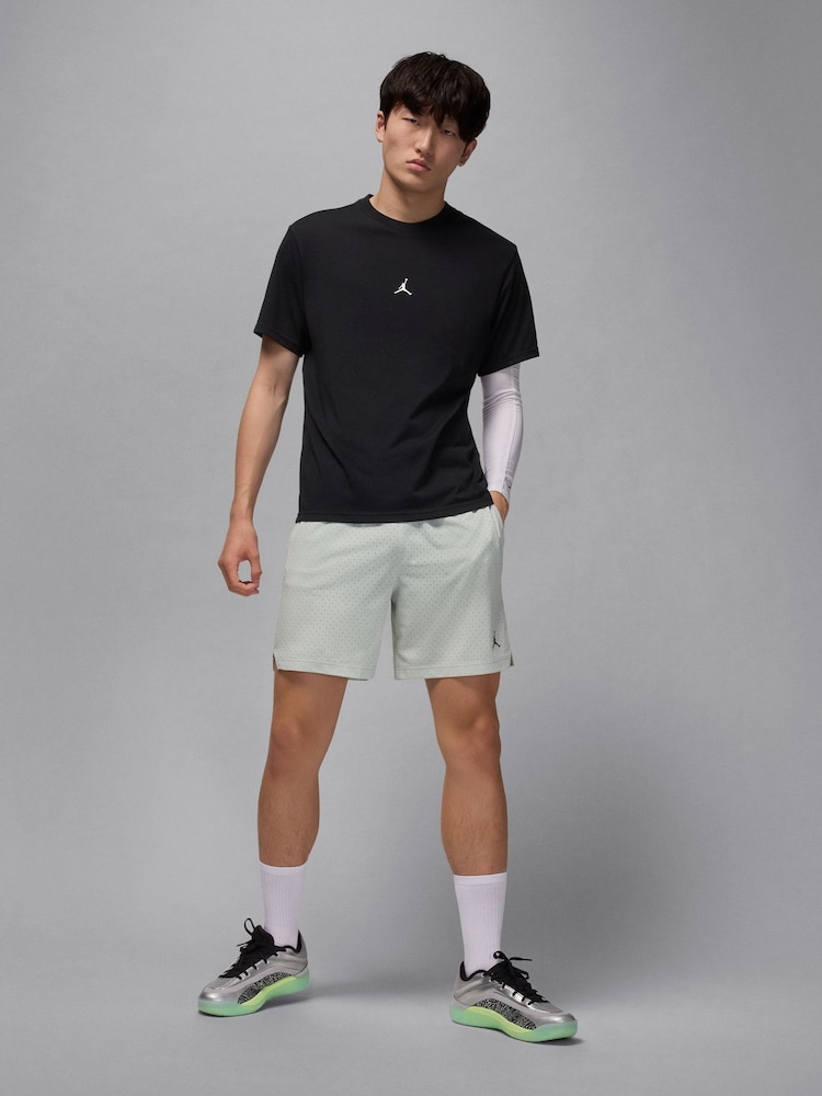 Jordan Black/White Sport Dri-Fit Jumpman T-Shirt - Image 4 of 4