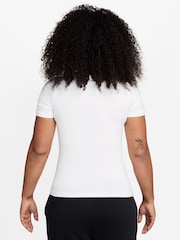 Nike White Jordan Sport Essentials Dri-FIT Short-Sleeve Top - Image 2 of 3