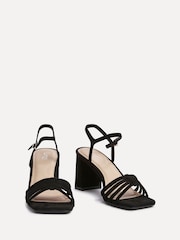 Linzi Black Annie Strappy Heel Sandals - Image 3 of 5