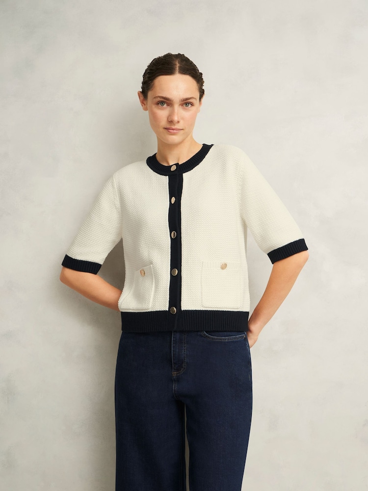 Hobbs White Emily Cardigan - Image 1 of 8