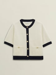 Hobbs White Emily Cardigan - Image 3 of 8