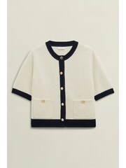 Hobbs White Emily Cardigan - Image 4 of 8