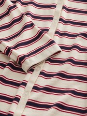 Red/Blue Stripe Ribbed Long Sleeve Pyjamas - Image 9 of 10