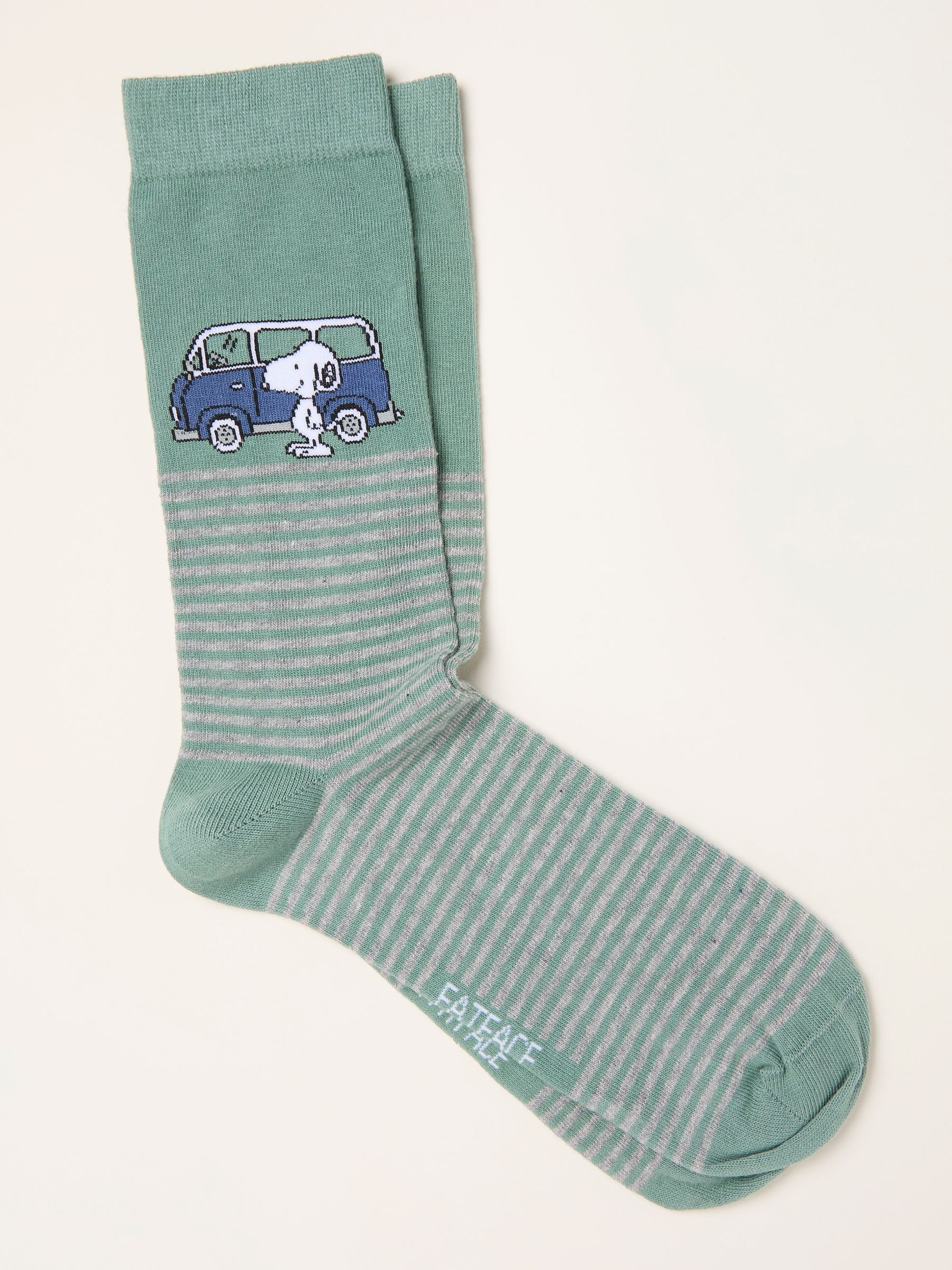 Fat Face - Men's Socks - Cotton Blend - Green