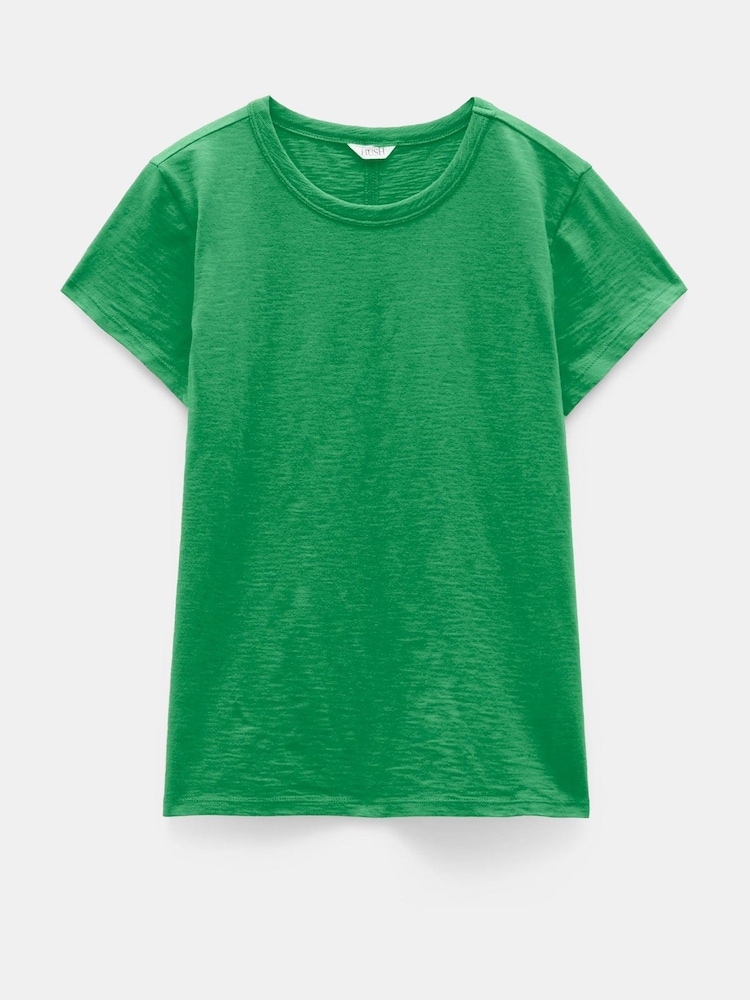 Hush Green Slim Fit Crew T-Shirt - Image 6 of 6