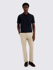 MOSS Green Pique Polo Shirt - Image 2 of 4