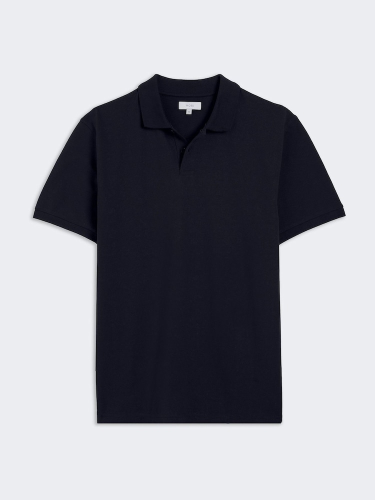 MOSS Green Pique Polo Shirt - Image 4 of 4