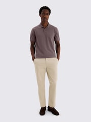 MOSS Green Pique Polo Shirt - Image 2 of 3