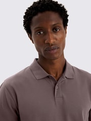 MOSS Green Pique Polo Shirt - Image 3 of 3