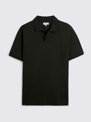 MOSS Green Pique Polo Shirt - Image 4 of 4