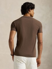Polo Ralph Lauren Nutmeg Brown Heather Short Sleeve T-Shirt - Image 2 of 4