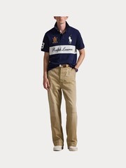 Polo Ralph Lauren Cruise Navy Knit Polo Shirt - Image 5 of 8
