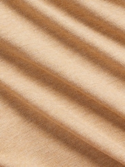 Polo Ralph Lauren Classic Camel Heather Long Sleeve-Knit Shirt - Image 8 of 8