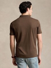 Polo Ralph Lauren Nutmeg Brown Heather Long Sleeve-Knit Shirt - Image 2 of 4