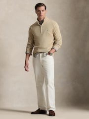 Polo Ralph Lauren Dune Melange Long Sleeve Pullover Jumper - Image 2 of 5