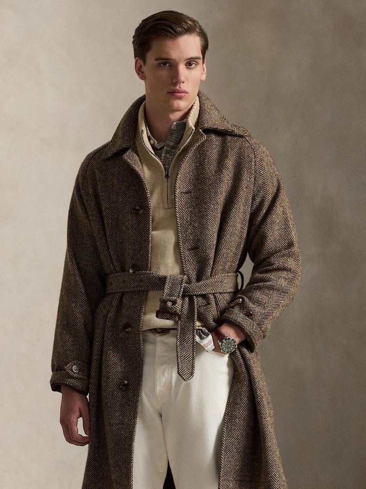 Polo Ralph Lauren Dune Melange Long Sleeve Pullover Jumper - Image 5 of 5