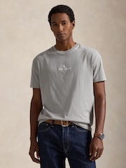 Polo Ralph Lauren Soft Grey Short Sleeve T-Shirt - Image 1 of 7
