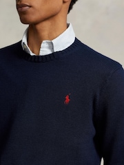 Polo Ralph Lauren Hunter Navy Long Sleeve Sweater - Image 7 of 8
