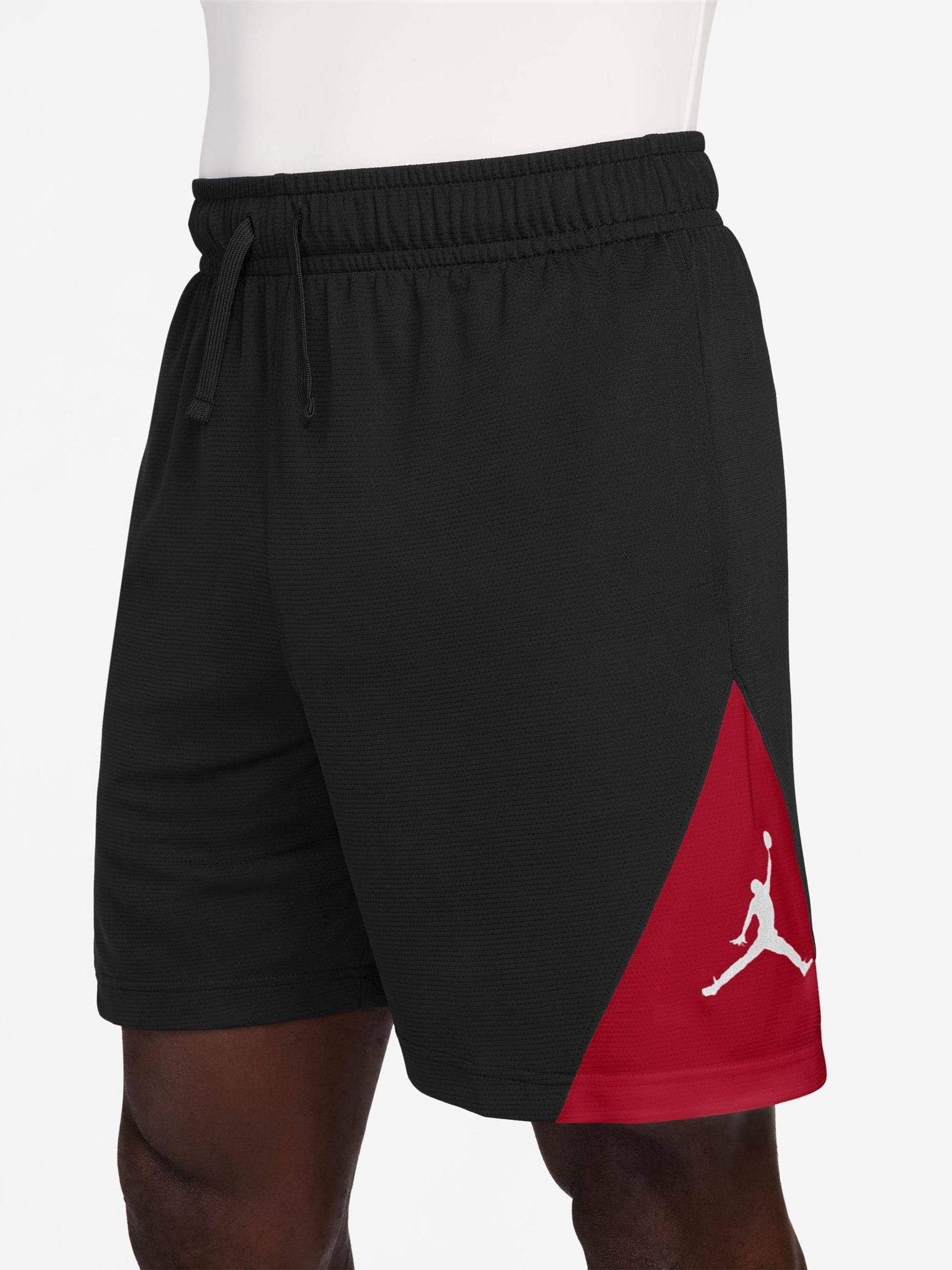Buy Black/Red - Jordan Nike Sport Brushed Back Shorts from Next Japan