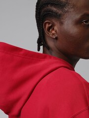 Jordan Red/White Jumpman Fleece Pullover Hoodie - Image 5 of 6