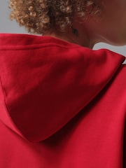 Nike Red Jordan Fleece Pullover Hoodie - Image 5 of 6