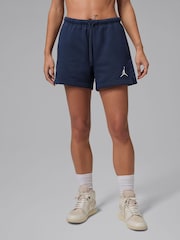 Nike Midnight Navy Jordan Fleece Shorts - Image 1 of 5