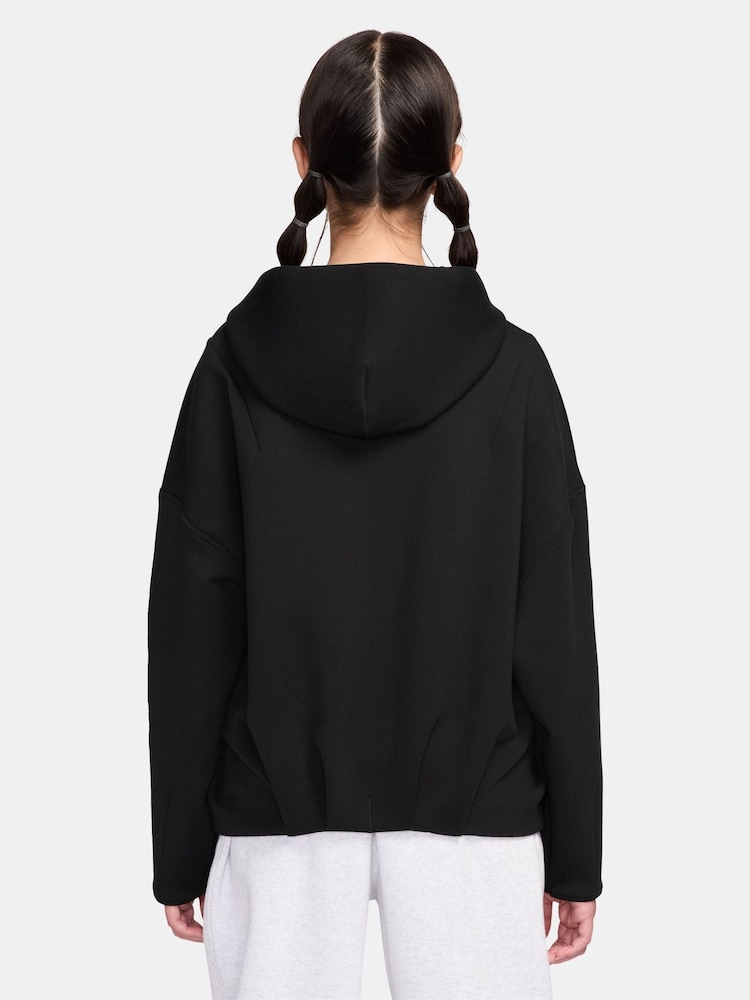 Nike Black Therma-FIT Knit Full-Zip Hoodie - Image 2 of 4