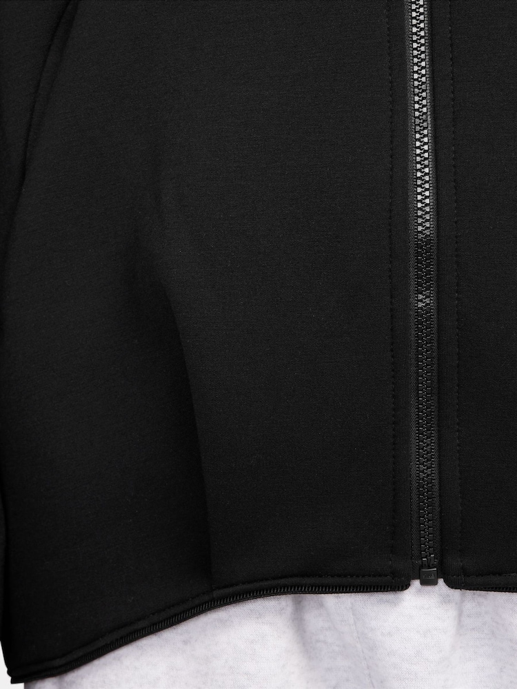 Nike Black Therma-FIT Knit Full-Zip Hoodie - Image 4 of 4