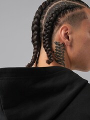 Jordan Black/Red Jumpman Fleece Pullover Hoodie - Image 5 of 6