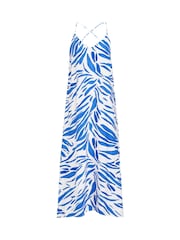 Gina Bacconi Blue Crista Stappy Stripe Dress - Image 7 of 7