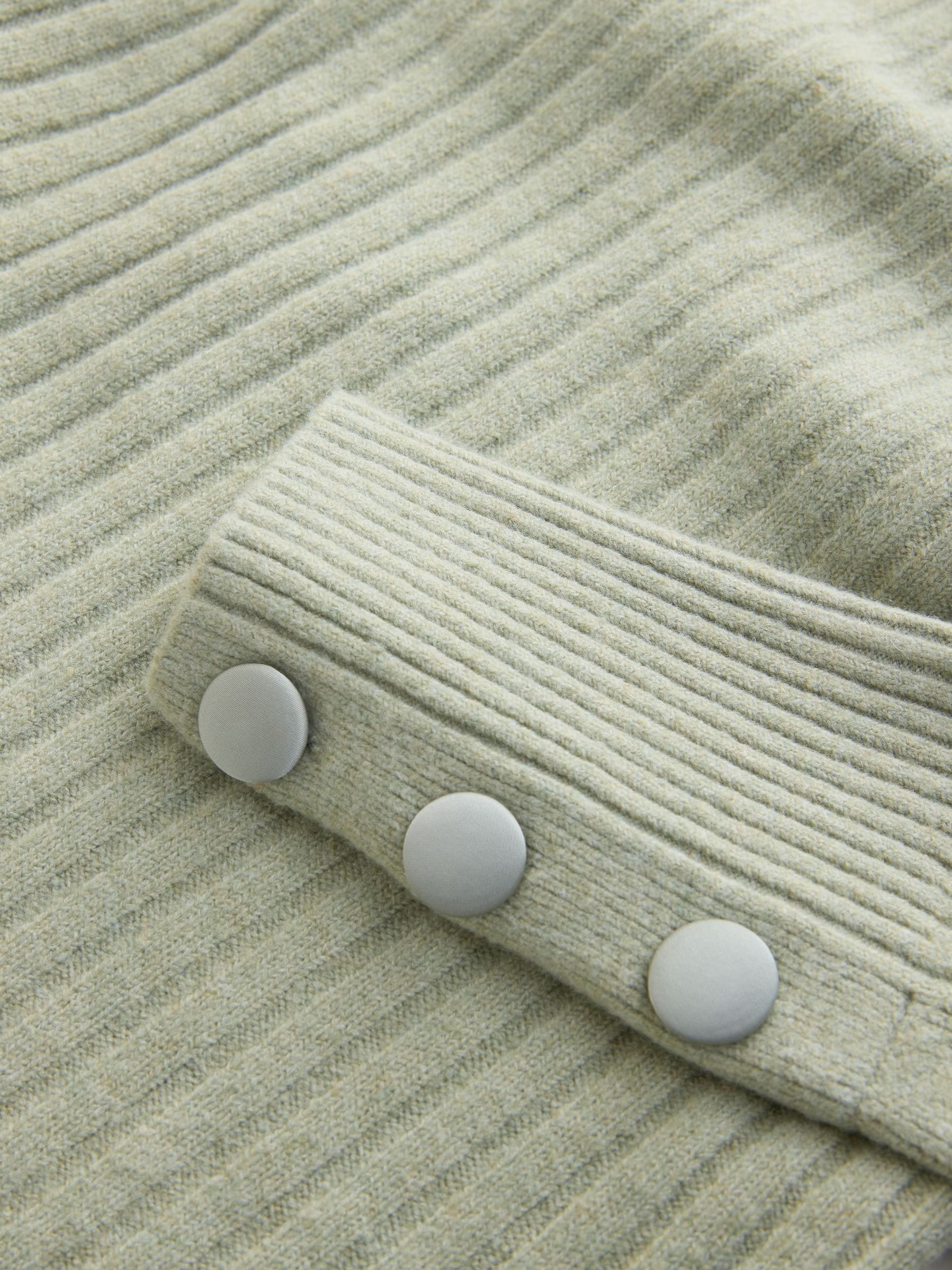 Buy Sage Green Supersoft Knitted Layer Shirt Jumper from the Next