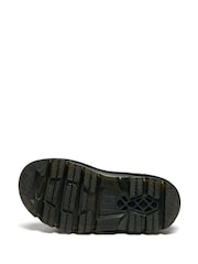 Dr. Martens Black ZebZag Suede Sandals - Image 6 of 8