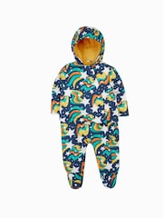 Frugi Blue 2-in-1 Rambler Pram Suit to Coat - Image 1 of 5