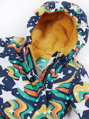 Frugi Blue 2-in-1 Rambler Pram Suit to Coat - Image 3 of 5