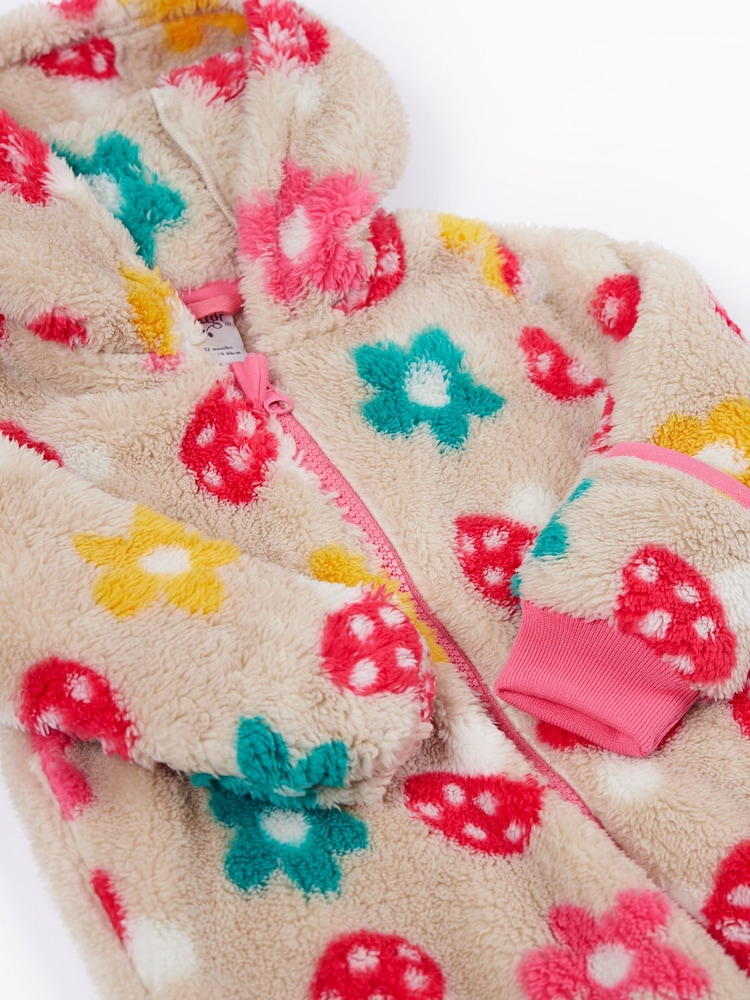 Frugi Blue ALL-IN-ONE Snuggle Suit - Image 4 of 4