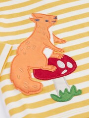 Frugi Yellow Frankie Outfit Jumper - Image 2 of 3