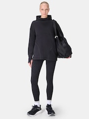 Sweaty Betty Black Tempo Train Hoodie - Image 4 of 7