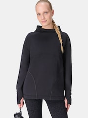 Sweaty Betty Black Tempo Train Hoodie - Image 5 of 7
