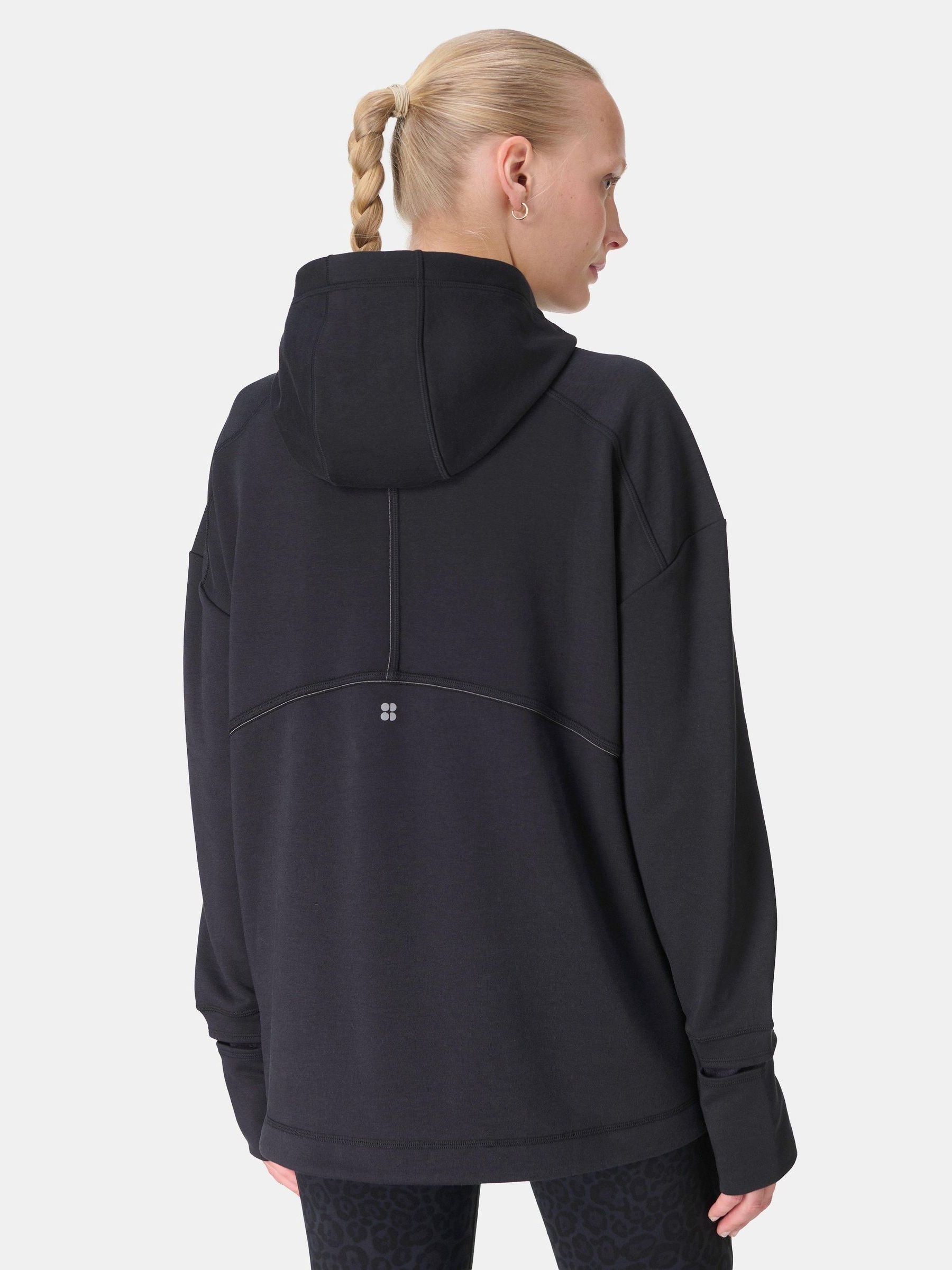 Buy Sweaty Betty Black Tempo Train Hoodie from Next USA