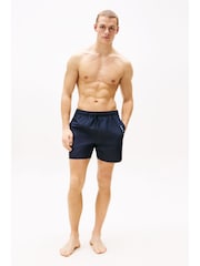 Tommy Hilfiger Blue Original Drawstring Mid Length Swim Shorts - Image 2 of 5