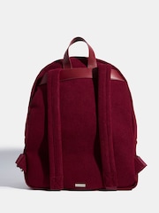 Skinnydip Red Ditsy Flower Embroidered Backpack - Image 3 of 7