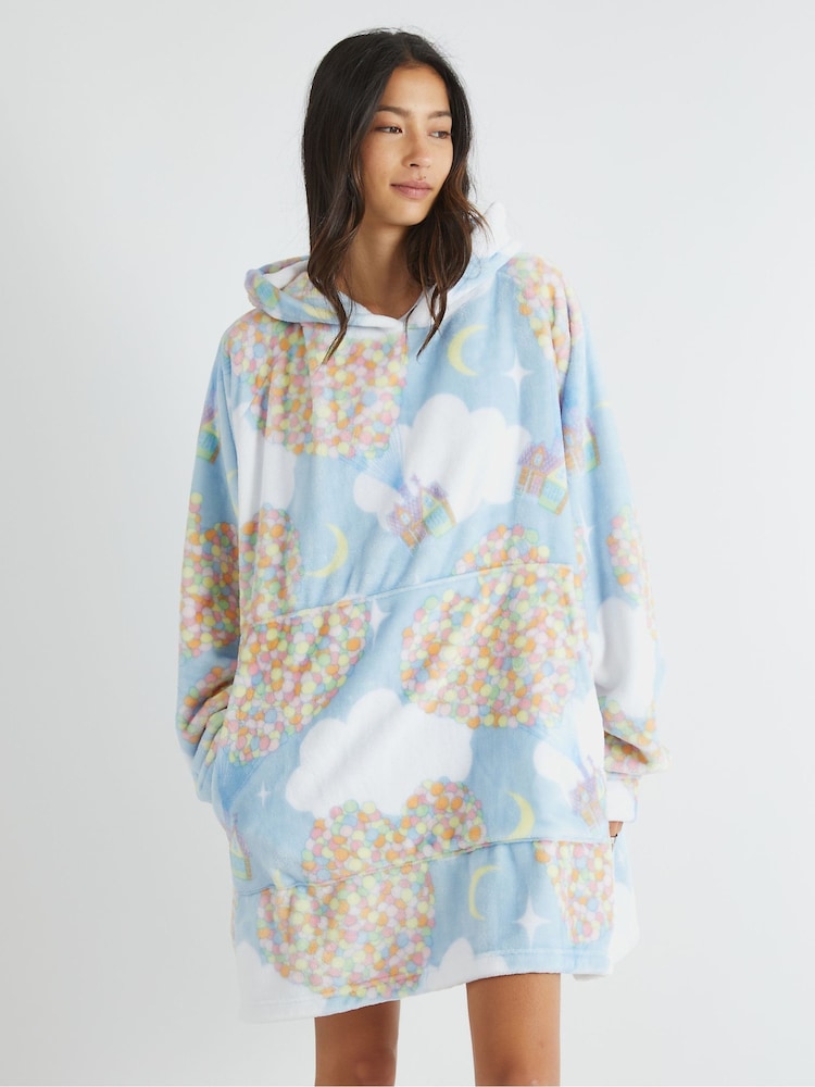 Skinnydip Blue Disney Up! Blanket Hoodie - Image 2 of 5 Skinnydip Blue Disney Up! Blanket Hoodie - Image 2 of 5