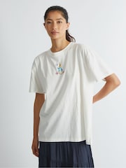 Skinnydip White Peter Rabbit x Poster T-Shirt - Image 1 of 4