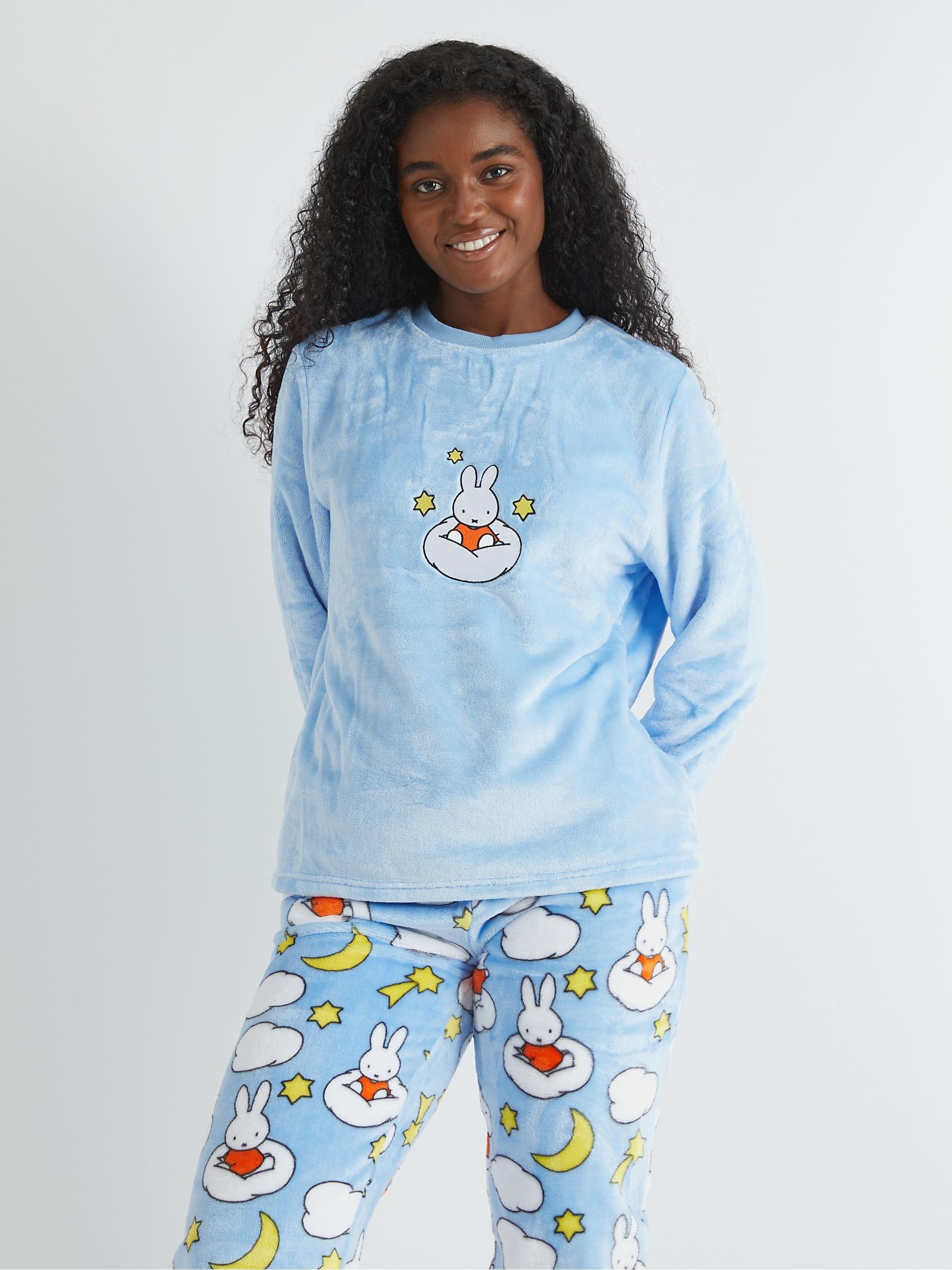 Buy Skinnydip Blue Miffy x Skinnydip Cloud Fleece Pyjamas Set from