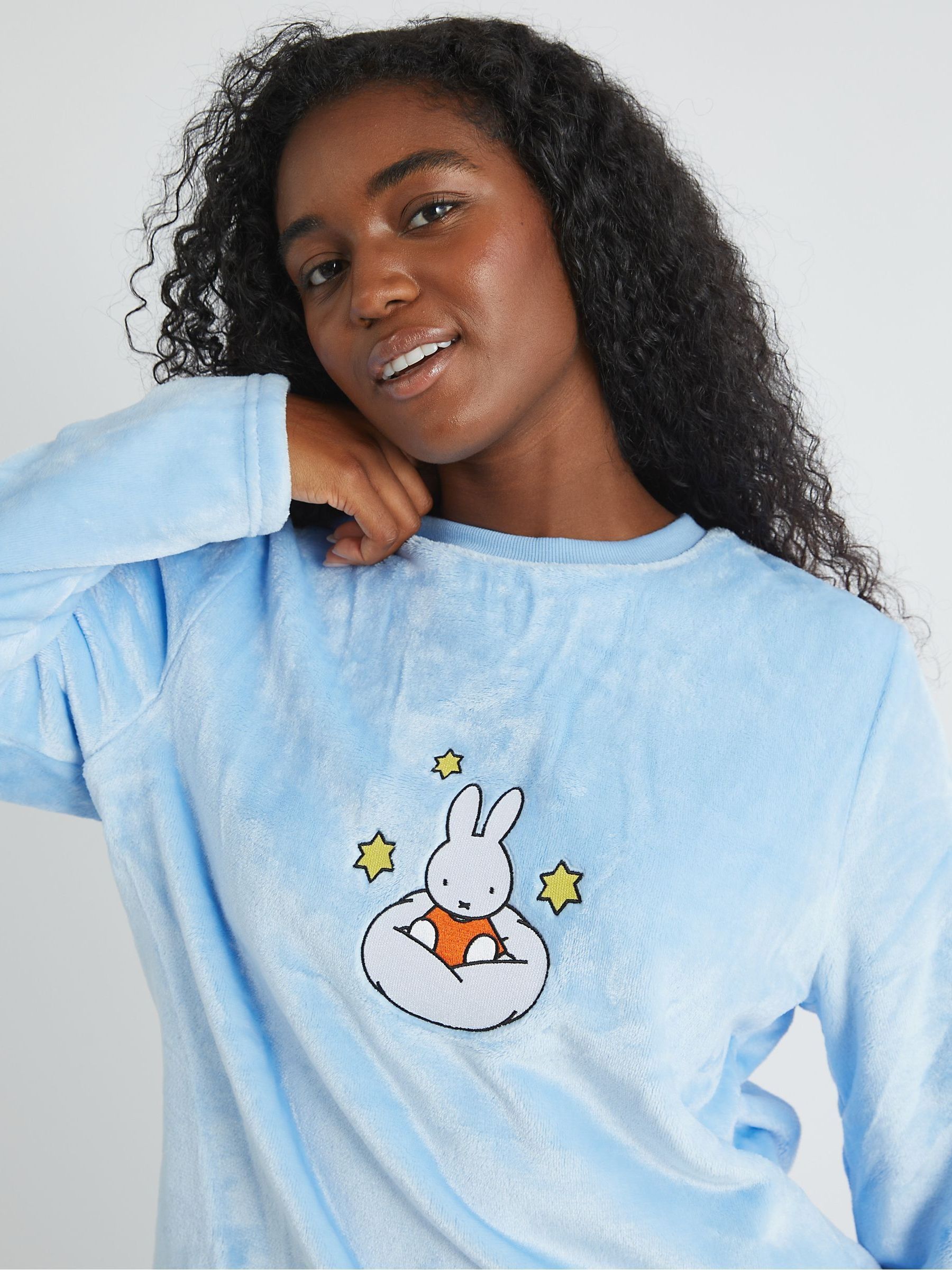 Buy Skinnydip Blue Miffy x Skinnydip Cloud Fleece Pyjamas Set from