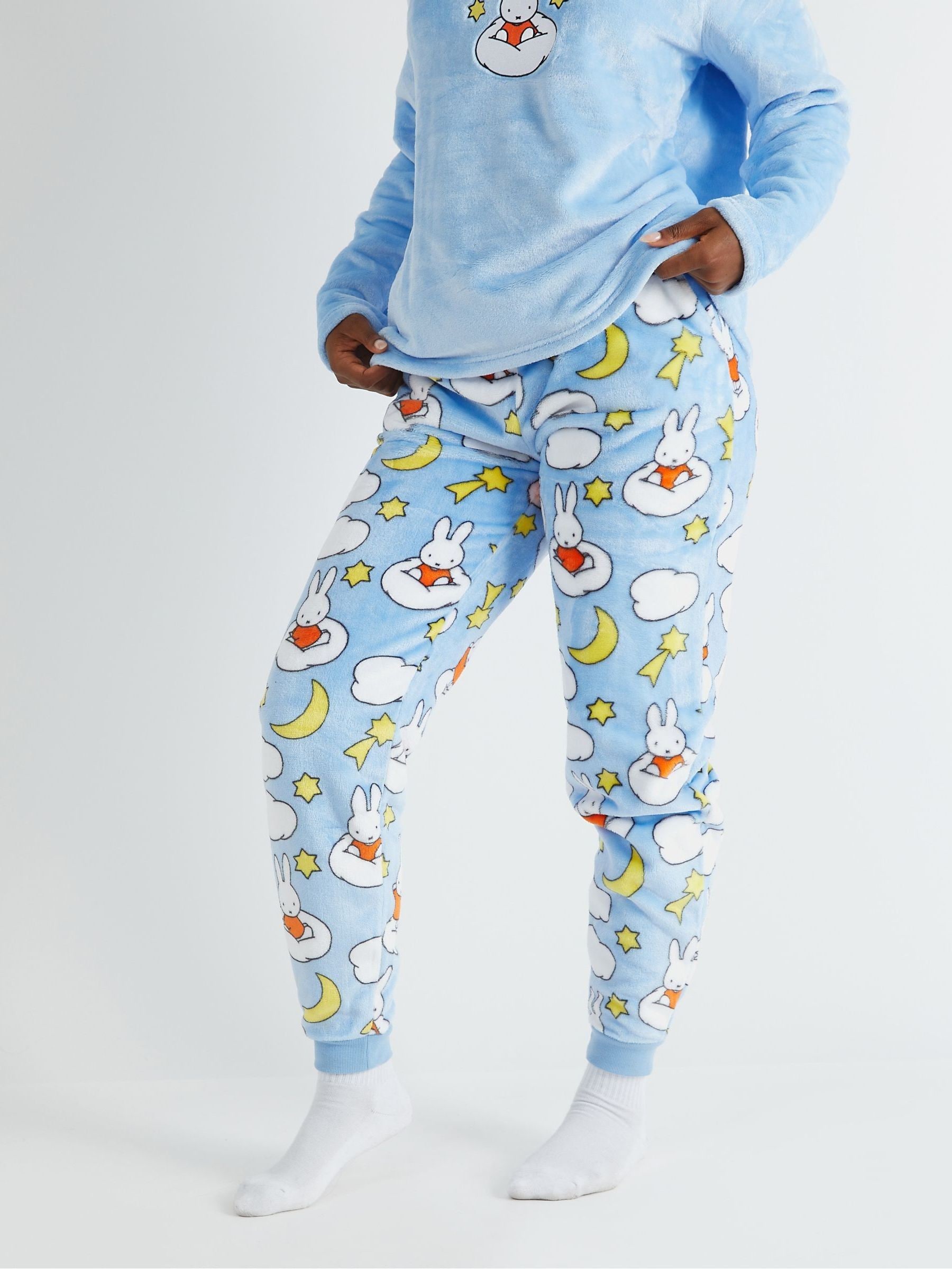 Buy Skinnydip Blue Miffy x Skinnydip Cloud Fleece Pyjamas Set from