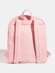 Skinnydip Pink Bow Embroidered Backpack - Image 2 of 5